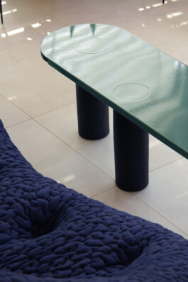 table Courlis design by Marie-Marie Defour