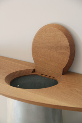 Console Ormeau trappe ouverte - design by Marie-Marie Defour